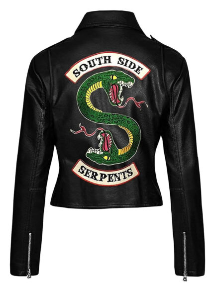 Southside Serpents Black Leather Jacket