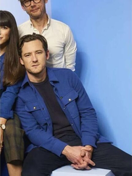 The Starling Girl Lewis Pullman Blue Jacket